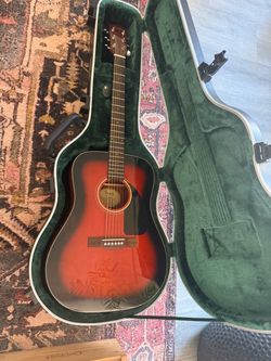 Fender Acoustic Guitar with Hard Case