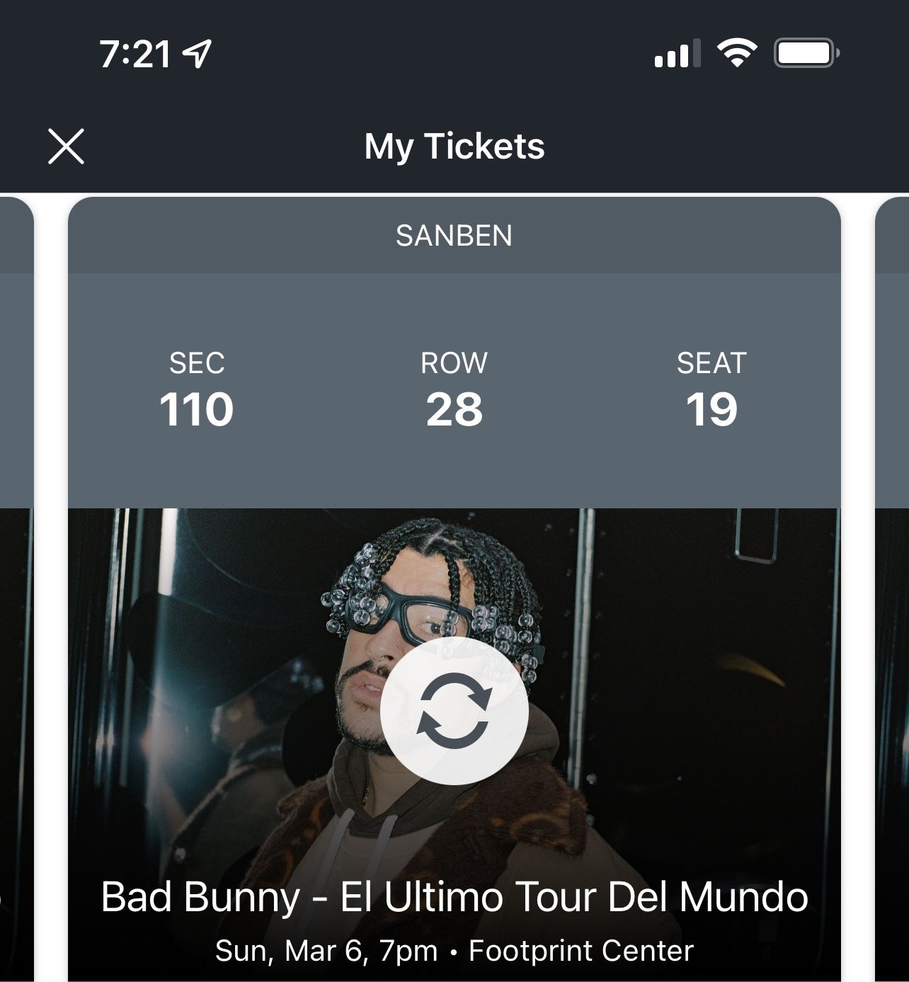 Bad Bunny tickets
