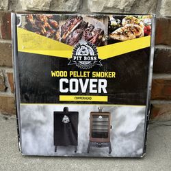 NEW In Box! Pit Boss Copperhead Vertical Wood Pellet Smoker Cover 