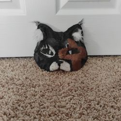 Cross Cat Therian Mask