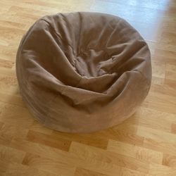 Brown Bean Bag Chair 