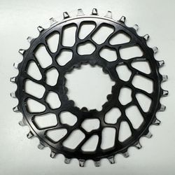 absoluteBlack Round Chainring - 0mm Offset For Superboost - 32T - SRAM Direct Mount