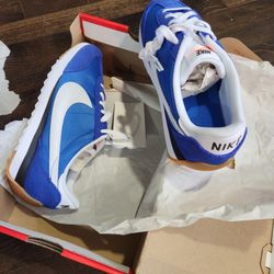 Blue Nike Cortez 