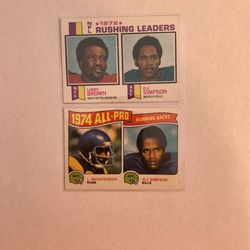 1975 And 1973 OJ Simpson