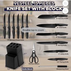 Knife Set And Cutting Board 