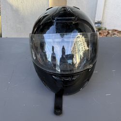 RDX Full Face Motorcycle Helmet DOT Certified Size M Black Glossy