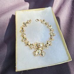 I Deliver I Ship 14k Gold Plated Bracelet