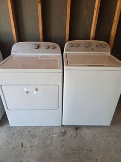 Washer and dryer set