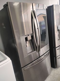 Refrigerador stainless 3-puertas LG
