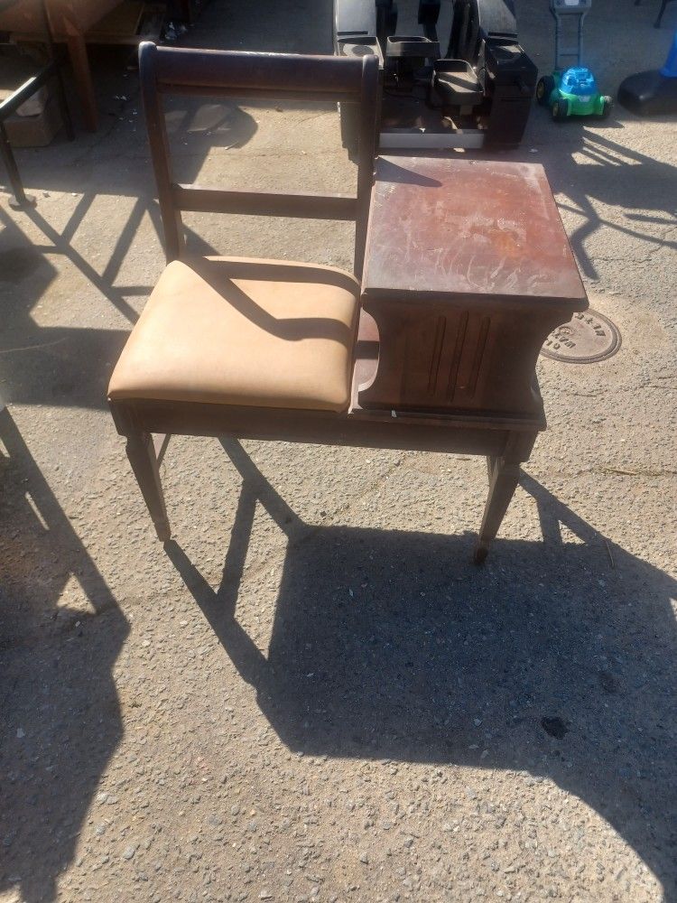 Antique Telephone Table
