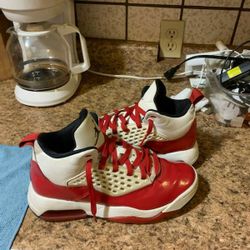 Red And White Jordans