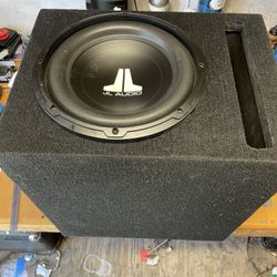 JL Audio Subwoofer With Ported Box