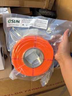 1.75MM PLA+ Refilament ORANGE-1KG(N.W)