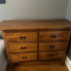 Teak Wood Dresser 