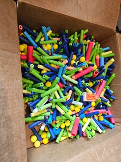 Nerf guns set with darts