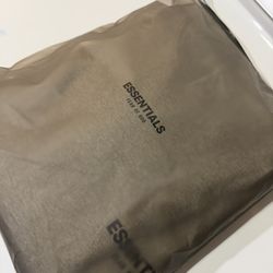 Grey Essential hoodie Large