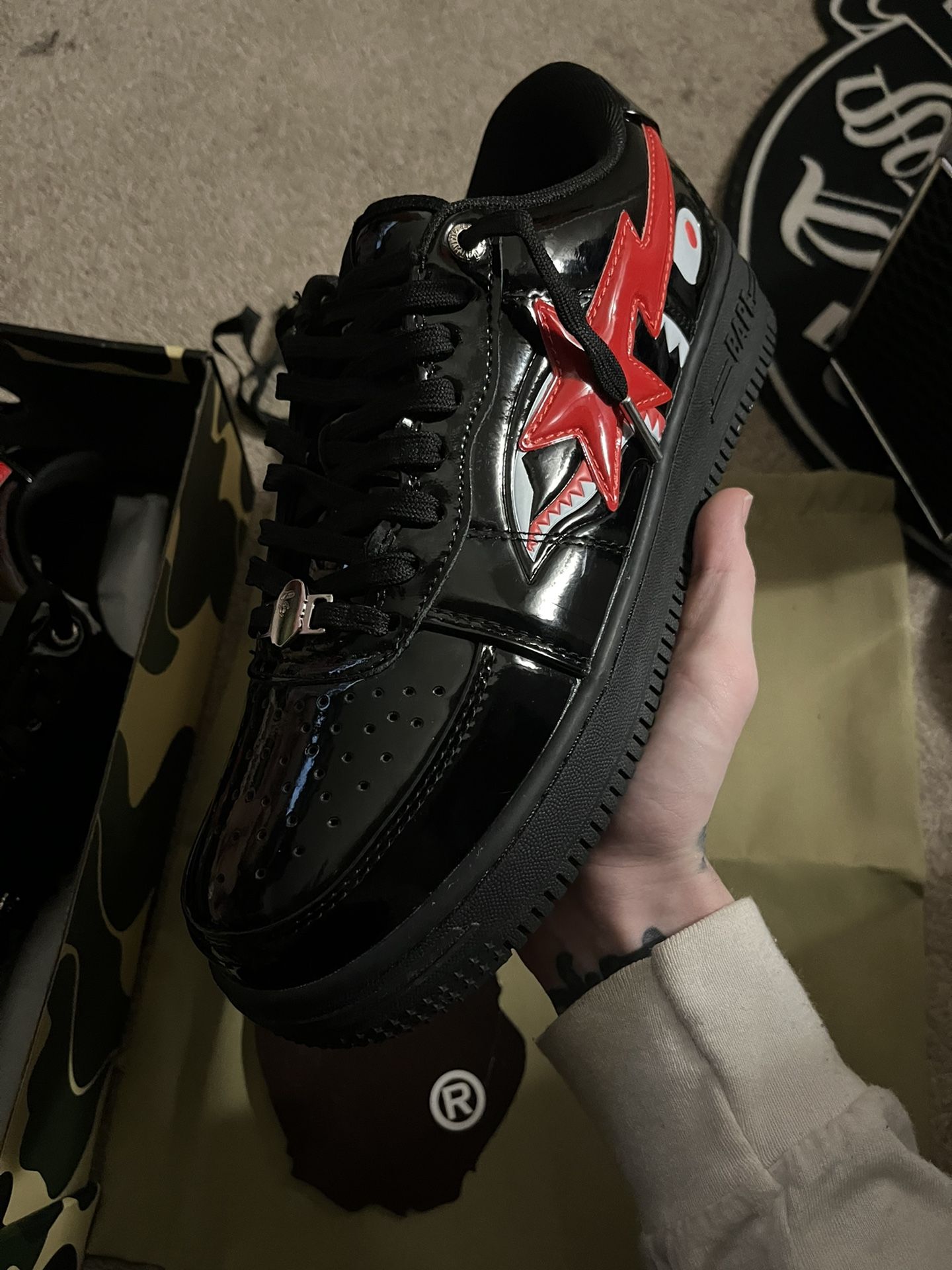 a bathing ape bape sta low