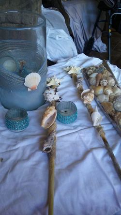 Under the sea party deco table center