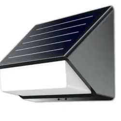 Outdoors LED Solar Security Light, Black