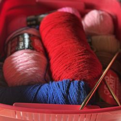 Whole Box knitting threads