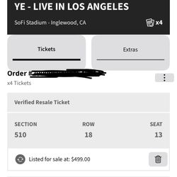 Kanye West Tix