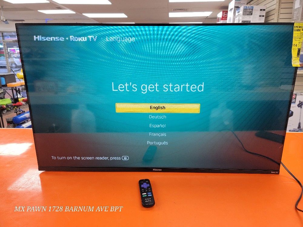 Hisense 43" LED Roku Smart TV