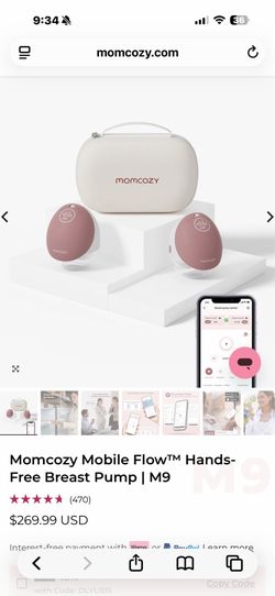 Momcozy Mobile Flow™ Hands-Free Breast Pump | M9