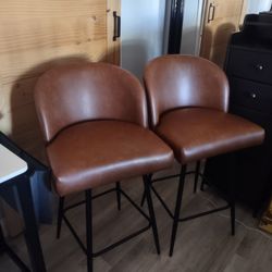 Brand New ZURI Tall Back Stools 28 To Seat 