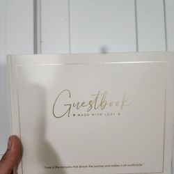 Wedding Guest book 