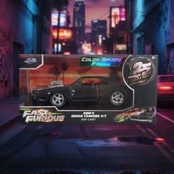 Jada 1:32 Fast And Furious Dom’s Dodge Charger 25th Color Brush Finish