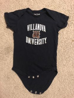12mo authentic Villanova university onesie