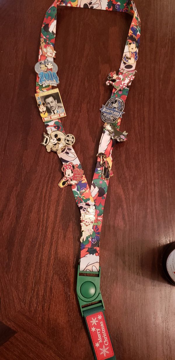 Disney Lanyard full of pins for Sale in Las Vegas, NV - OfferUp