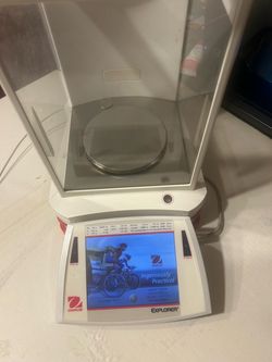 OHAUS EX423N Explorer Precision Balance — 420 g Capacity × 0.001 g Readability — Touchscreen & AutoCal