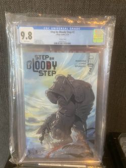 Step by Bloody Step #2 Step by Bloody Step #2 Peach Momoko Variant Cover - CGC 9.8 Graded