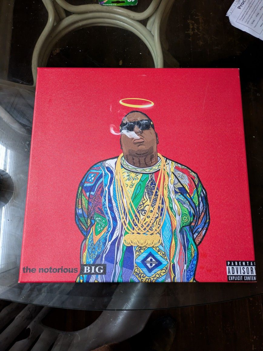 Iconic Notorious B.I.G Canvas