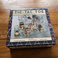 Tic Tac Toe drinking game