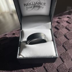 Ragnar Brushed Tungsten Carbide Men’s Ring