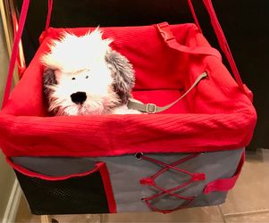 Plush Carseat  Dog Carrier Pet  Booster