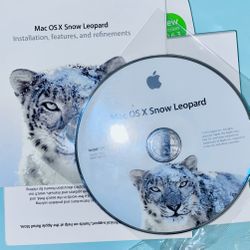 Snow leopard Disc Mac Os X Software 