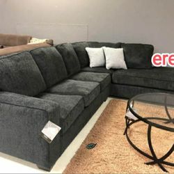 Altari Alloy/Slate RAF/LAF Sectional🌍Ottoman/Full Sleeper Available🌍