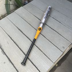 DeMarini Baseball Bat Half  Half Longbarrel-8.5 With 2 5/8” Barrel Alloy