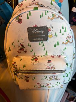 New Loungefly Winter Disney mini backpack