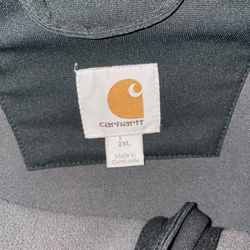 Black Mens Carhartt jacket 2XL