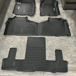 New Floor Mats For 2021-2024 Chevrolet Tahoe/GMC Yukon/Cadillac Escalade