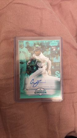 Chandler Simpson Topps Stadium Club Auto /99