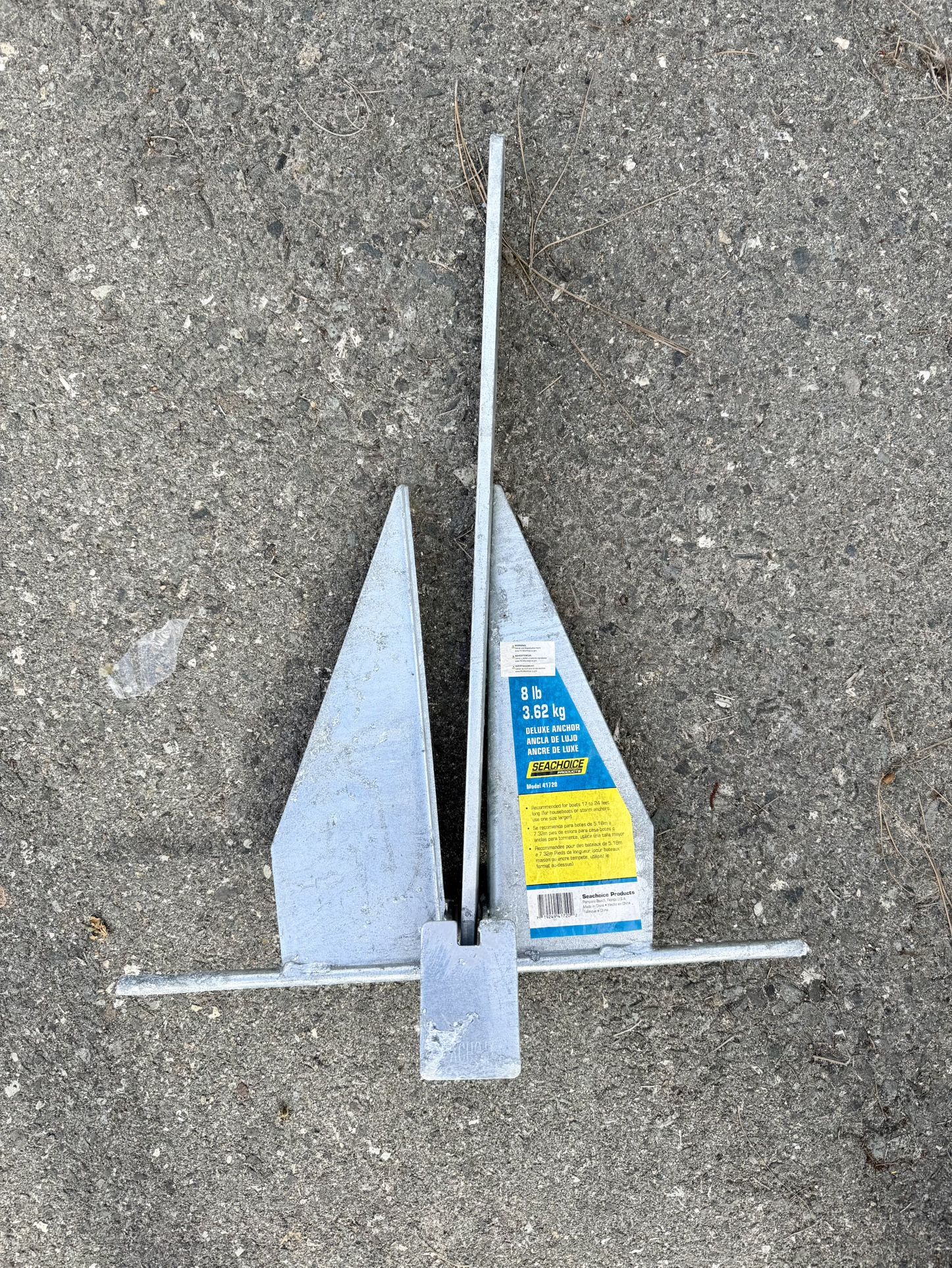 Seachoice 8lb Deluxe Anchor Model 41720