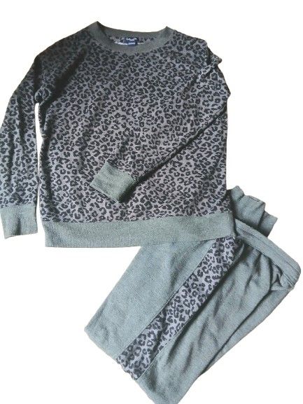 SPLENDID Ladies' Jogger and Crew Neck Set /2 Piece Setz Workout Sett