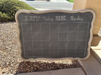 Chalk Board Calendar