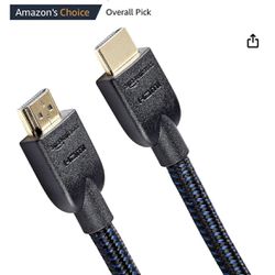 Amazon Basics High-Speed HDMI Cable - 10 Feet - 2 Count