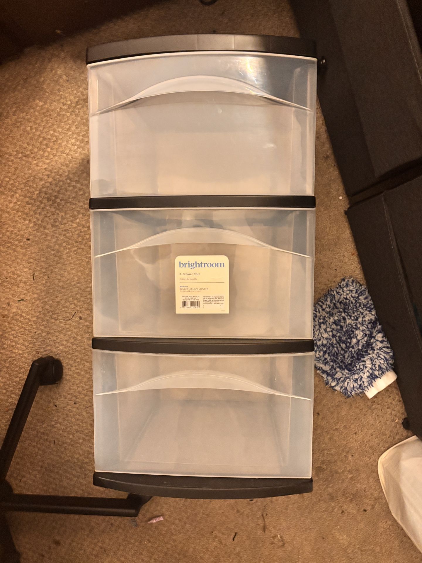 FREE 3 Drawer Plastic Organizer